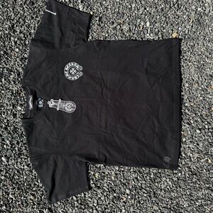 Chrome Hearts Black Short Sleeve Tee